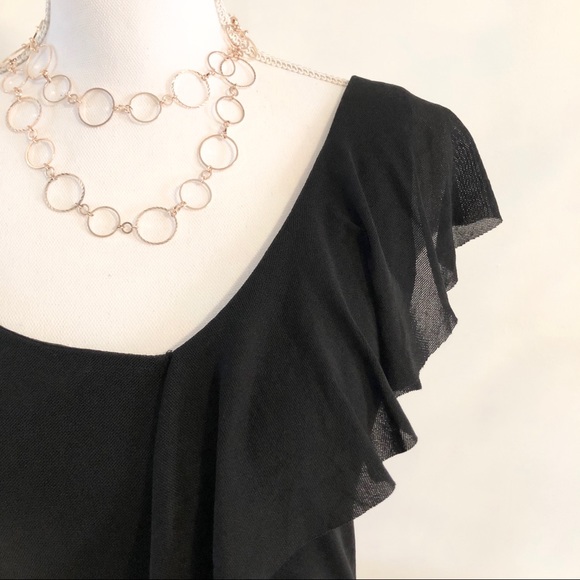 NWT Women’s The Limited Cascading Ruffle Tank - Picture 3 of 10